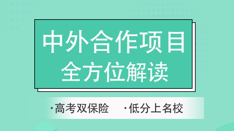 中外合作项目全方位解读（1）