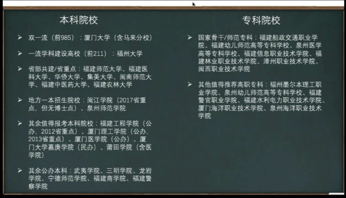 全国大学报考价值讲解（一）：北京、天津、四川、湖南、福建、河南